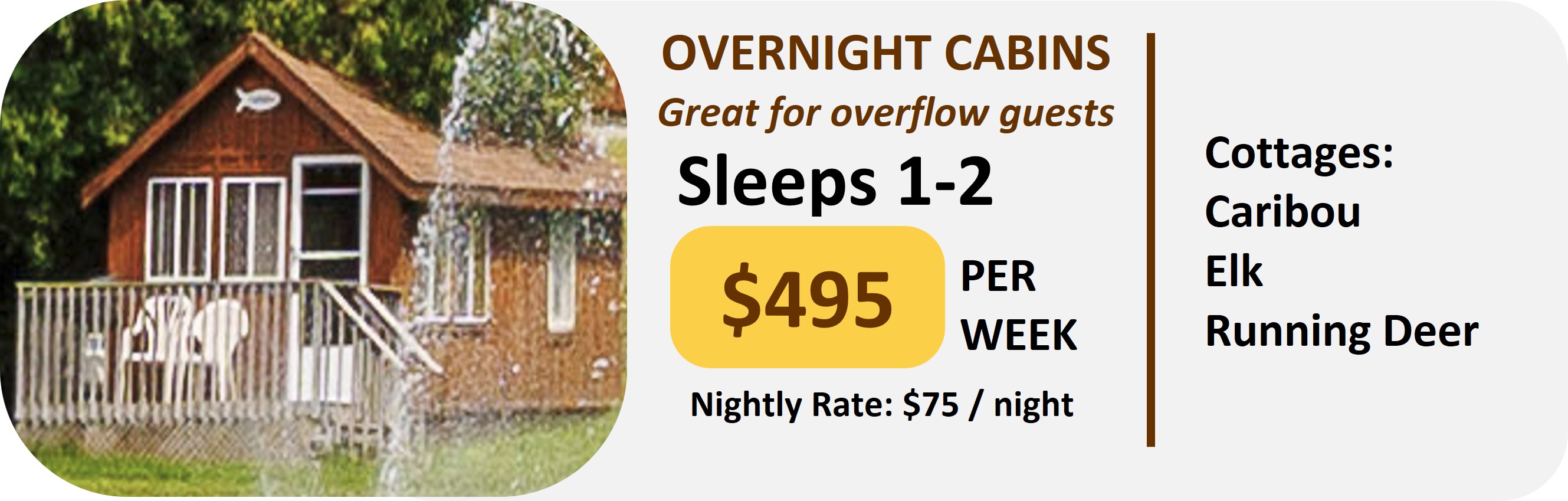 Catalina Bay Resort   Overnight Cabin Rates 2024 1 